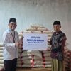 YBM BRILiaN Region 5 Bandar Lampung Salurkan Program Berbagi Beras Santri untuk Pondok Pesantren Al Huda, Lampung Timur