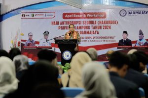 Buka Workshop Hari Antikorupsi Sedunia, Pj. Gubernur Samsudin Bangkitkan Semangat Mahasiswa dalam Memberantas Korupsi Demi Mewujudkan Indonesia Maju, Bersih dan Bermartabat