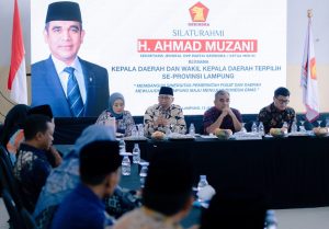 Ahmad Muzani Silaturahmi dengan Kepala Daerah Terpilih di Lampung, Mirza-Jihan Tegaskan Komitmen Kolaborasi dan Pelayanan Bersih