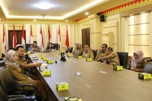 Pj. Sekdaprov Freddy dan Ketua DPRD Lampung Ahmad Giri Akbar Ikuti Rakor Persiapan Pelantikan Kepala Daerah