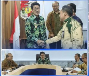 Bupati Lampung Utara Terima Kunjungan Kepala Perwakilan BPK RI Provinsi Lampung