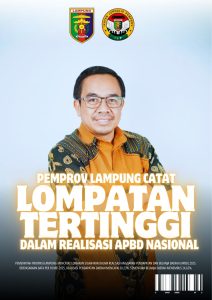 Pemprov Lampung Catat Lompatan Tertinggi dalam Realisasi APBD Nasional