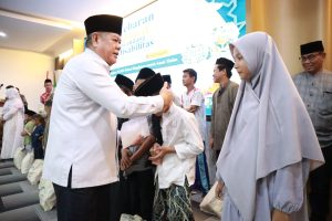 Peaceful Muharam , Kemenag Lampung Bagikan 13.853 Paket Bagi Yatim dan Difabel