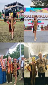 Modeling Cilik Nindya Nafisya Putri Tampil Anggun di Pembukaan Festival Krakatau 2025