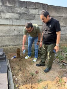Jelang HUT ke-13, Ketum IWO Lakukan Ziarah Ke Makam Riko Amir di Bandar Lampung