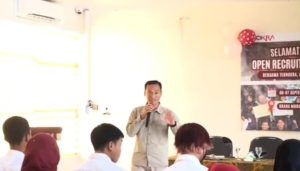 Teknokra Oprec 2025, Ketua IWO Lampung Ajak Calon Magang jadi Kru Profesional dan Cinta Organisasi 