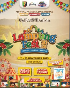 Lampung Fest 2025 Hadir November, Tanpa APBD Andalkan Kolaborasi Komunitas