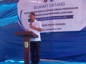 Wujud Pemerataan Pendidikan, Pemprov Lampung Revitalisasi SMAN Pulau Legundi Pesawaran
