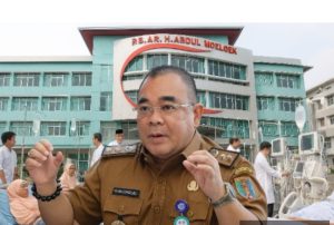 Direktur Baru RSUD Abdul Moeloek,  Harapan di Tengah Badai Masalah