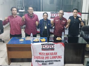 Aklamasi, Juniardi Terpilih Sebagai Ketua PFI Lampung Periode 2026-2029