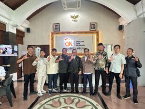 Badan Otonom HIPMI Syariah Lampung Audiensi Bersama OJK Lampung