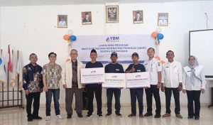 Launching Mustahik Income Generating Program YBM BRILiaN BRI Region 5 Bandar Lampung Sentra Pesawaran