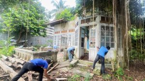 Pemprov Lampung bersama Relawan Bersihkan Rumah Daswati