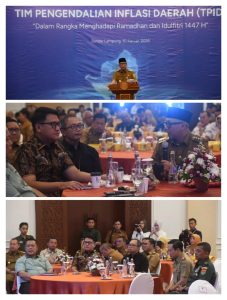 Ketua DPRD Provinsi Lampung Menghadiri High Level Meeting TPID Jelang Ramadan dan Idulfitri 1447 Hijriah