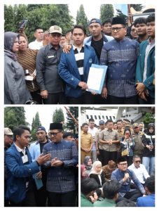 Mahasiswa Gelar Aksi, DPRD Lampung Terima dan Siap Kawal Aspirasi Pendidikan