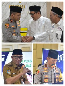 Ketua DPRD dan Gubernur Lampung Hadiri Buka Puasa Bersama Forkopimda di Mapolda Lampung