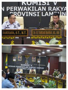 DPRD Provinsi Lampung menerima audiensi dari DPD F-SPTI–KSPSI Provinsi Lampung