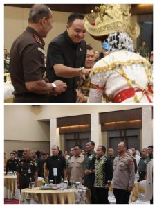 Ketua Komisi I DPRD Provinsi Lampung Hadiri Launching Aplikasi Centurion-21