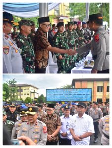 Hadiri Apel Operasi Lilin, Ketua DPRD Ajak Semua Elemen Jaga Keamanan