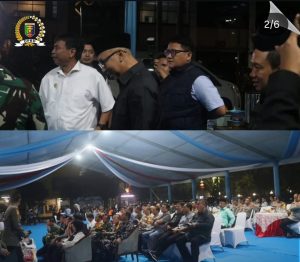 Ketua DPRD Provinsi Lampung Ahmad Giri Akbar menghadiri Monitoring Malam Tahun Baru 2026 yang dilaksanakan di Mapolresta Bandar Lampung