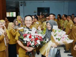 Dilepas Menuju Pemprov Lampung, Mirza Irawan Resmi Jabat Kepala BKAD Provinsi
