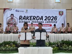 Buka Rakerda 2026, Jihan Sebut Pramuka Mitra Strategis Cetak SDM Unggul