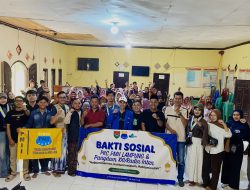 PKC PMII Lampung Gelar Movement Gathering dan Bakti Sosial di Desa Tejang Pulai Sebesi, serta Shodaqoh Oksigen, Angkat Nilai Tri Hablum