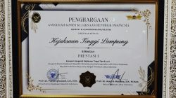 Ketua DPRD Lampung Apresiasi Prestasi Nasional Kejati Lampung Raih Juara I Komjak RI