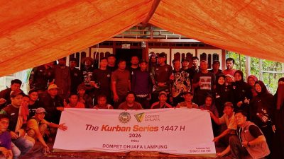 Dompet Dhuafa Lampung dan IIBF Lampung Gelar Tebar Hewan Kurban di Pedalaman Lampung Barat