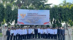 Tingkatkan Nasionalisme, Mantan Napiter dan Pengikut Jemaah Islamiyah Lampung Ikuti Upacara Hari Lahir Pancasila Tahun 2026