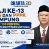 Gaji Ke-13 PNS dan PPPK Lampung Cair 100 Persen, PPPK Paruh Waktu Ditargetkan Pekan Depan