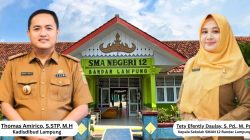 Kadisdikbud Thomas Amirico Dongkrak IPM, SMAN 12 Bandar Lampung Loloskan 243 Siswa ke PTN dan 1 University of Melbourne Australia