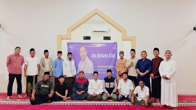 DKM Masjid Miqdad Bin Amru Gelar Doa Bersama, Dukung Ade Jona Prasetyo Pimpin BPP HIPMI