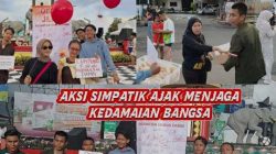 Aksi Simpatik, Ajak Menjaga Indonesia Tetap Damai