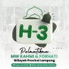 Selamat, DR Budiyono  Nahkodai Hijau-Hitam di Provinsi Lampung