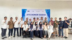 Forum CSR Lampung, PT Etos Indonusa, dan PMI Gelar Aksi Donor Darah Inklusif