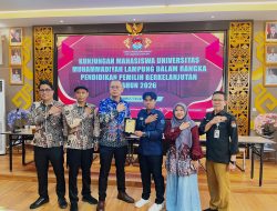 HMPS Ilmu Pemerintahan UM Lampung Belajar Partisipasi Pemilih di KPU Kota Bandar Lampung