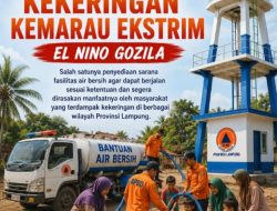 Antisipasi Kemarau Ekstrem, BPBD Lampung Perkuat Mitigasi dan Distribusi Air Bersih
