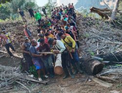 Warga Bangun Lagi Jembatan Waykubu, DPRD Lampung Desak Pemda Wujudkan Jembatan Permanen