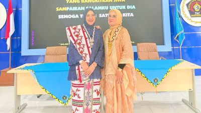 IKWI Lampung Juara 2 Fashion Show Pakaian Adat HUT ke-65 IKWI