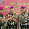 Danbrigif 4 Mar/BS Pimpin Sertijab Empat Jabatan Strategis di Lingkungan Brigif 4 Mar/BS