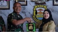 Perkuat Sinergi, Danbrigif 4 Marinir Kunjungi Pemerintah Kota Bandar Lampung