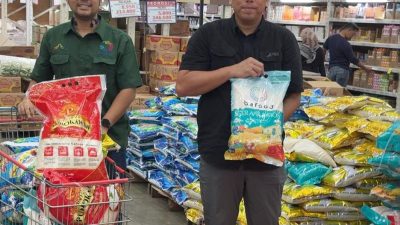 BULOG Lampung Perluas Distribusi Beras Premium ke Retail Modern, Pastikan Pasokan Aman