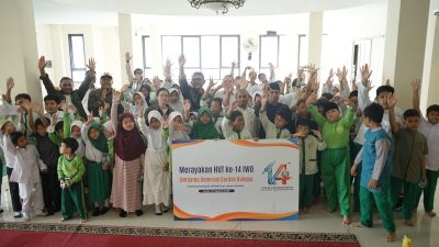 14 Tahun Mengabdi, IWO Berbagi Kebahagiaan di SD Muhammadiyah Bukit Duri
