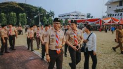 Gubernur Lampung Lepas 598 Pramuka di Jamnas XII 2026