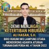 Demi Menjaga Ketertiban Hiburan. Ali Hasan, S.H. Biro Hukum IWO Lampung Utara Mendorong Adanya Aturan Turunan dari Perda No. 4 Tahun 2022