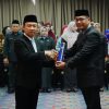 Sekdaprov Marindo Lantik Pejabat Administrator dan Pengawas