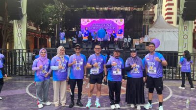 SMA YP Unila Gelar Smanila Run, Meriahkan Youth Project IX dengan Ribuan Peserta