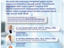 RSUD Abdul Moeloek Perkuat Layanan Stroke dengan Teknologi Digital Subtraction Angiography