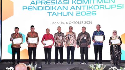 KPK Dorong Pendidikan Antikorupsi Lampung Jadi Pilot Project Daerah Lain